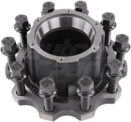 Trailer Hub Drum - P Spindle Outboard Hub Drum Pilot ABS 10 1572 And Nuts 11-0659AW-72 1502343 150.2343 150T1202S1 150.T1202.S1