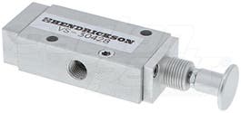 Push Pull Valve - Manual 3-Way 334-2252 170V23203 170.V23203 TURVS30428 TURVS-30428