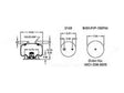 Air Spring - Rolling Lobe 352-2131 1003582131C 1T14C1 2131 66511S029