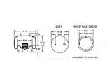 Air Spring - Rolling Lobe 352-8723 069813002 069813-002 101015S962 1R13087