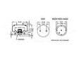 Air Spring - Rolling Lobe 352-8737 1T17C3 8737 90557272 FS8737