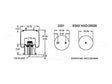 Air Spring - Rolling Lobe 352-8749 101021P486 1R13153 1R13-153 1T17B11