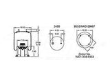 Air Spring - Rolling Lobe 352-9320 1003589320C 1R12363 1R12-363 1R12663