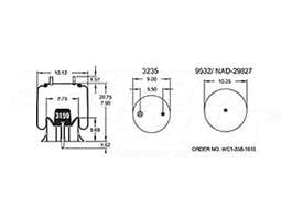 Air Spring - Rolling Lobe 352-9362 1R12441 1R12-441 1T15M6 90557113