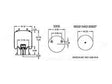 Air Spring - Rolling Lobe 352-9621 1R11291 1R11-291 1R12291 1R12-291