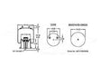 Air Spring - Rolling Lobe 352-9645 1R121181 1R12-1181 1T15MBTW12 64695