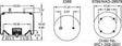Air Spring - Rolling Lobe 352-9811 1T19L7 69629 9811 AB1D28G9811