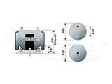 Air Spring - Rolling Lobe 59601-002L 596012 59601-2 8972