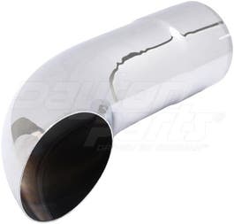 Exhaust Stack Spout 5 In. Inner Diameter 18 In. Length Chrome 674-9960 043003018