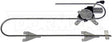 Heavy Duty Power Window Regulator And Motor Assembly 741-5403 211643 21-1643 389082 HLK2271