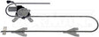Heavy Duty Power Window Regulator And Motor Assembly 741-5404 211644 21-1644 389083 HLK2272