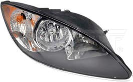 Heavy Duty Headlight Assembly 888-5107 31273 33A1102RAS 33A-1102R-AS 56455208