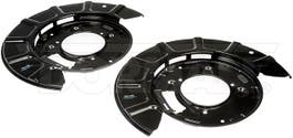 Brake Dust Shield - 1 Pair 947-055 013001001 8C2Z2390A 8C2Z 2390-A