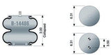 Air Spring - Rolling Lobe B-14486 7795 FD20019A713H FD200-19A713H S14486