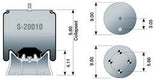 Air Spring - Rolling Lobe S-20010 9270 C20010 C-20010 C25559