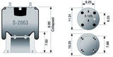 Air Spring - Rolling Lobe S-2063 9158 B2063 B-2063