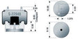 Air Spring - Rolling Lobe S-22948 8713 C22948 C-22948 HRS22948