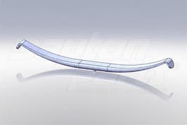Trailer - Single Leaf Spring TRA-018 71618005S T018 T-018 T018M