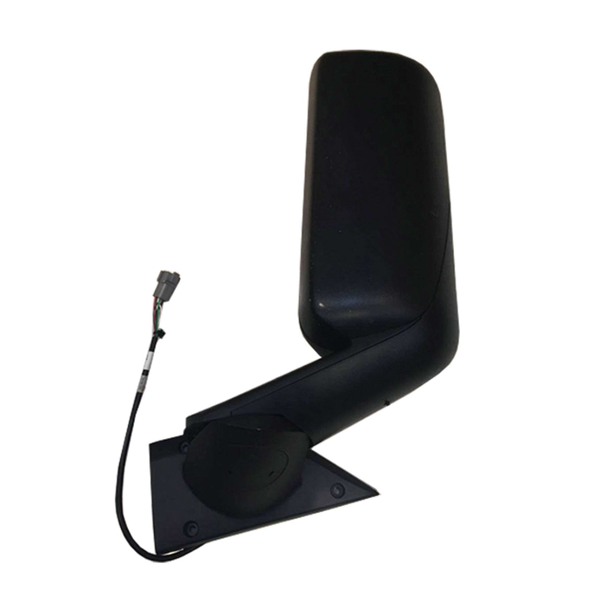 Freightliner Cascadia 2018 - Up Door Mirror Assembly Black Flat Electric and Convex Manual Heat 12V with AAT Driver A2273907004