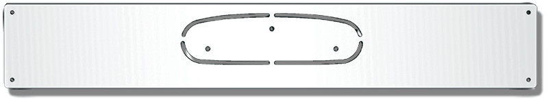 Freightliner FL - PERMIT PANEL - EMBLEM CUTOUT - LEFT - 1998 & NEWER