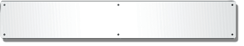 Freightliner FL - PERMIT PANEL - BLANK - RIGHT - 1998 & NEWER