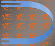 Freightliner CASCADIA FUEL TANK BAND HIGHLIGHTS - 2PCS - 23" DIA FUEL TANK