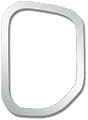 Freightliner FL CENTURY DRIVERS TRASH CAN TRIM 03-OLDER