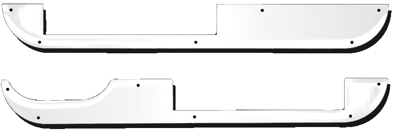 Freightliner FL - DOOR KICK PANEL - CLASSIC, FLD - 1987 & NEWER - PR