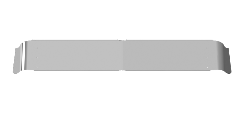 VISOR, INTERNATIONAL PROSTAR / LONESTAR, 12",STAINLESS STEEL