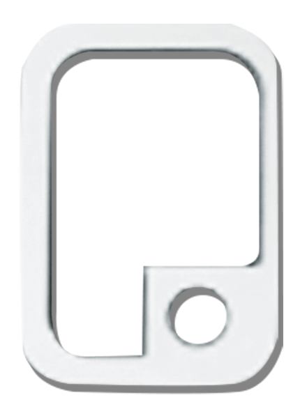 Kenworth KW DOOR LATCH / KEY HOLE COVER - PR