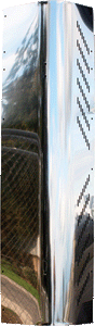 Kenworth KW EXHAUST SHIELD W/NO LOGO W900B