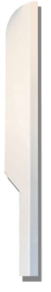 Kenworth KW SIDE GRILL DEFLECTOR - FOR USE WITH BLINKER BAR - W900L
