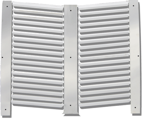 Kenworth KW GRILL T600B - HORIZONTAL - RIVETED