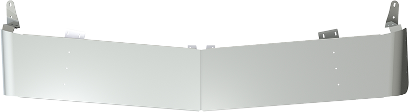 Kenworth KW T880, 11" DROP VISOR, (FITS CURVED WINDSIELD) ('04-NEW)