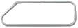Kenworth KW 72" SLEEPER UPPER WINDOW TRIM (SLIDING OR SWING)PR