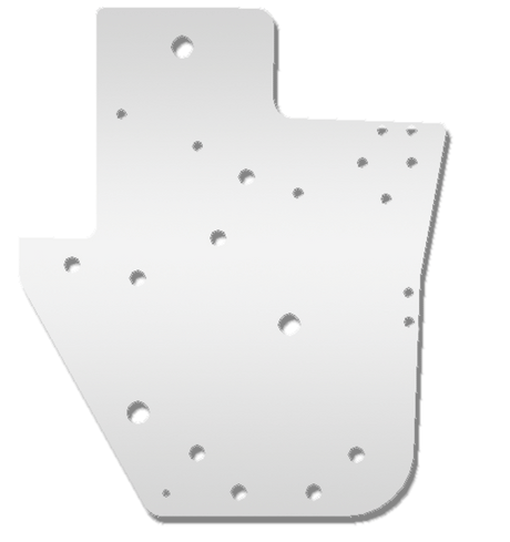 Kenworth KW - CATALYTIC BOX SIDE COVERS 2014 W900