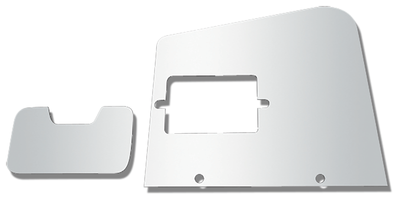 Kenworth KW-DRIVERS SIDEASH TRAY SURROUND TRIM - 2001 & OLDER
