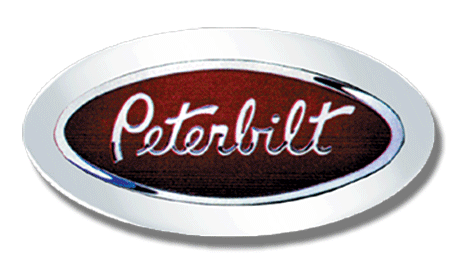 Peterbilt EMBLEM ACCENT PB - OVAL - PR