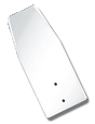 Peterbilt PB HOOD LATCH TRIM - STANDARD HOOD - 2PC