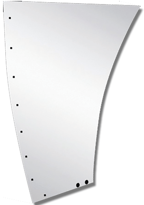 Peterbilt PB 389 LOWER HOOD PANEL - 2007 & NEWER - PR