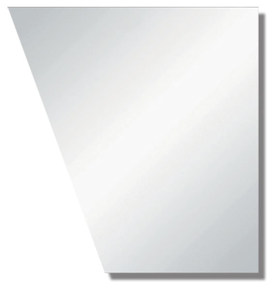 Peterbilt PB 379 - HOOD EXTENSION PANEL - WIDE REPLACEMENT - BLANK - PR