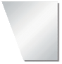 Peterbilt PB 379 - HOOD EXTENSION PANEL - WIDE REPLACEMENT - BLANK - PR