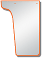 Peterbilt PB 379 - HOOD EXTENSION PANEL - FACTORY LAYOVER