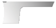 Peterbilt PB CAB & WIDE REPLACEMENT PANEL - FORMED ONE PIECE - 388, 389 - 6" - BLANK