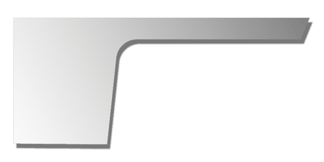 Peterbilt PB CAB & WIDE REPLACEMENT PANEL - ONE PIECE - 379 - 6" - BLANK