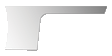 Peterbilt PB CAB & WIDE REPLACEMENT PANEL - ONE PIECE - 388, 389 - WRAP - 4" - BLANK