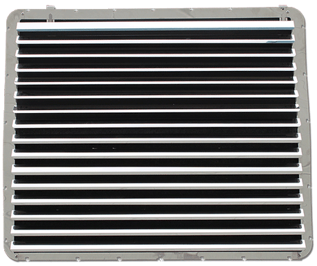 Peterbilt PB 379 LONG NOSE GRILL - HORIZONTAL - RIVETED