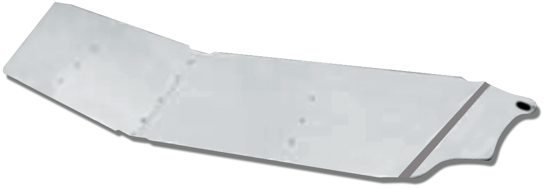Peterbilt PB - 13.5" - DROP VISOR - 2005 - NEWER STANDARD W/ CAB MOUNTED MIRRORS