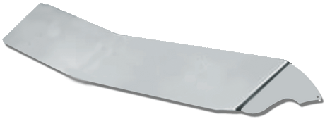 Peterbilt PB - 587 16" DROP VISOR - 2011 AND NEWER RAISED ROOF