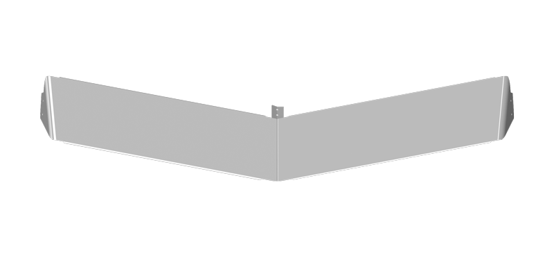 Peterbilt PB - 9" DROP VISOR - 350 SERIES -1970 & OLDER